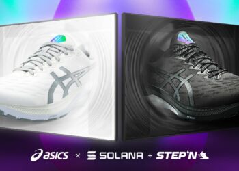 The shoe brand ASICS collaborates with Solana and STEPN, selling special edition sneakers