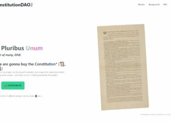 Again, DAO wants to buy a copy of the US Constitution