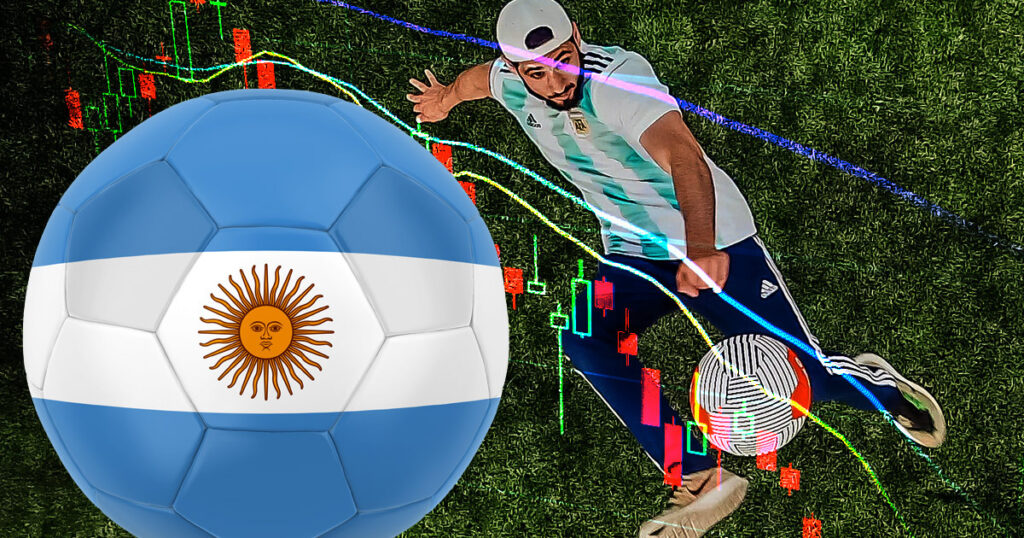 Argentina ARG Token drops 30% after shock defeat in world cup match