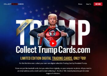 Former US President Donald Trump publishes NFT collection