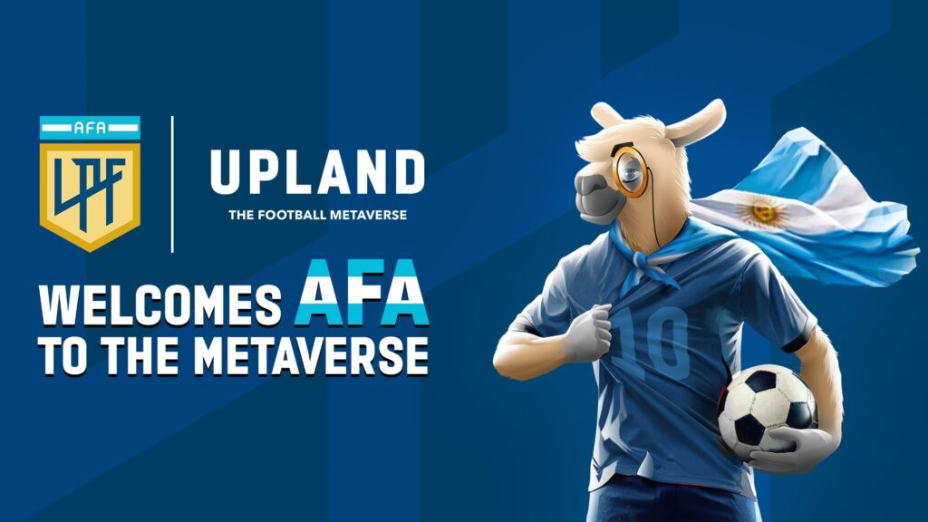 The Argentine Football Federation collaborates in the development of the metaverse with Upland