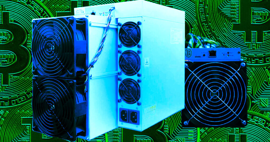 The latest mining rigs increase the difficulty to eliminate the competition