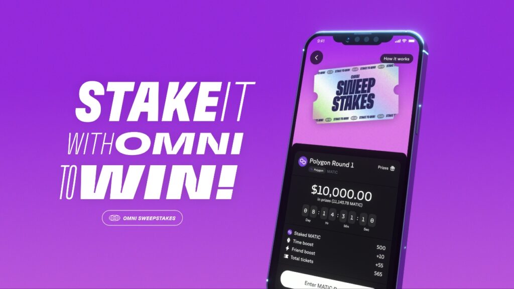 Web3 Omni Wallet Reveals Huge $10,000 Prize for Staking Program MATIC