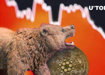 ADA displays a bearish divergence, a drop to $.266 is attainable, in accordance to this evaluation