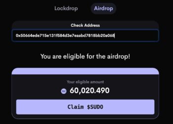 AMM for NFT SudoSwap conducts SUDO token airdrop