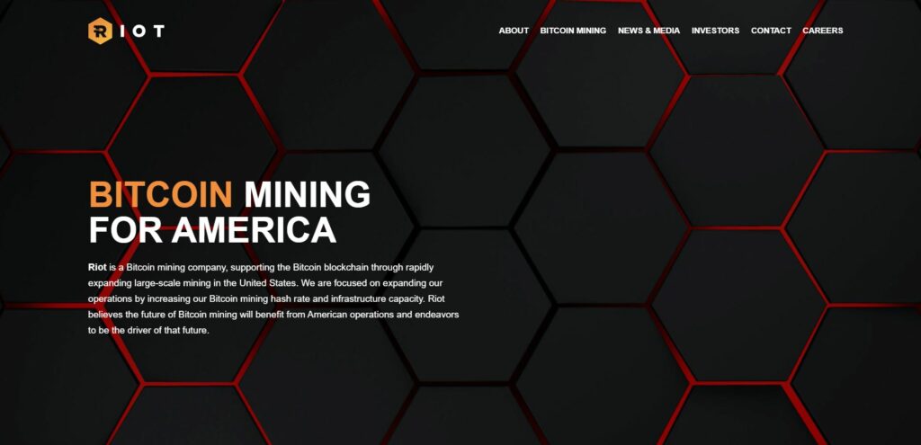 Bitcoin mining company Blockchain Riot has been rebranded