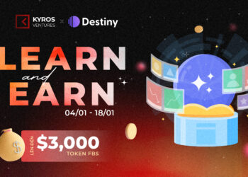 Details of the Kyros Ventures and Destiny "Learn and Earn" event