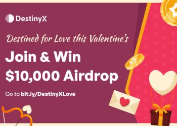 DestinyX Airdrop for $10,000 on Valentine's Day