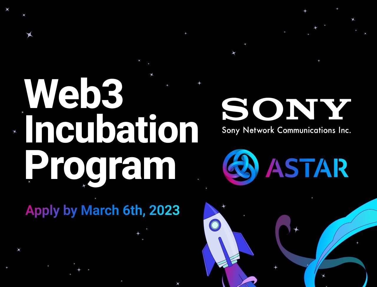 "Giants" Sony partners with Astar Network for the Web3 incubator program