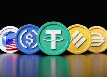 Tether (USDT) accounts for nearly 50% of the stablecoin market share