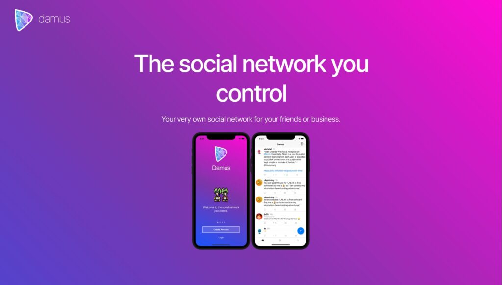 Web3 Nostr Damus Social Network Launched on the App Store