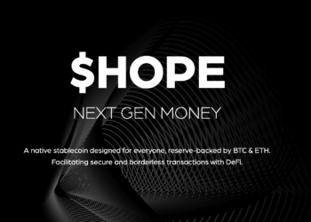 Launch of decentralized stablecoin Hope