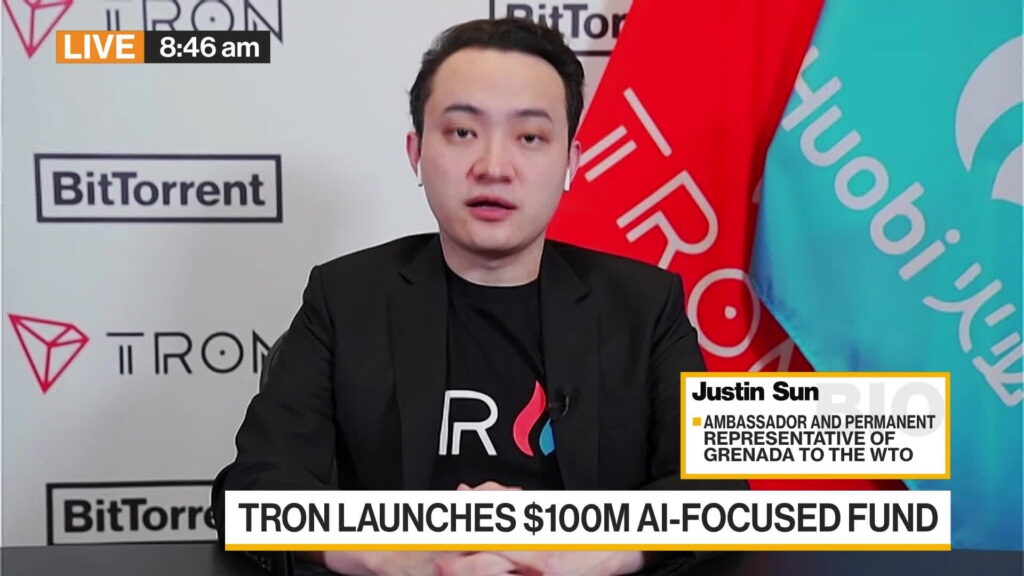 SEC sues Justin Sun, claiming TRX and BTT are securities