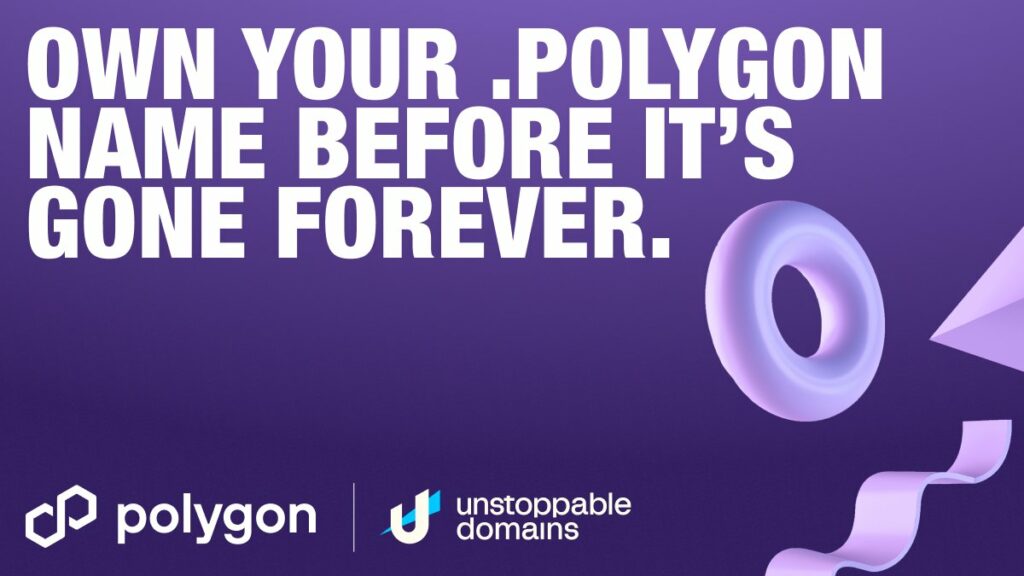 Unstoppable Domains issues ".polygon" domain name