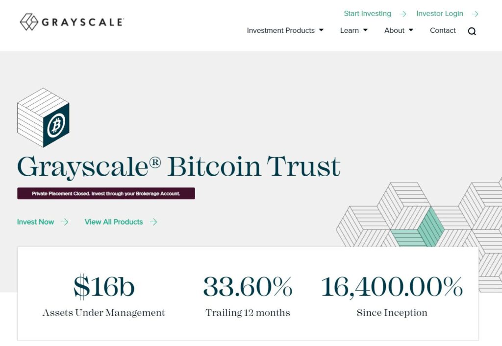 Grayscale's Cluster of 1,750 Wallet Addresses Holding $16B in Bitcoin Has Been Revealed