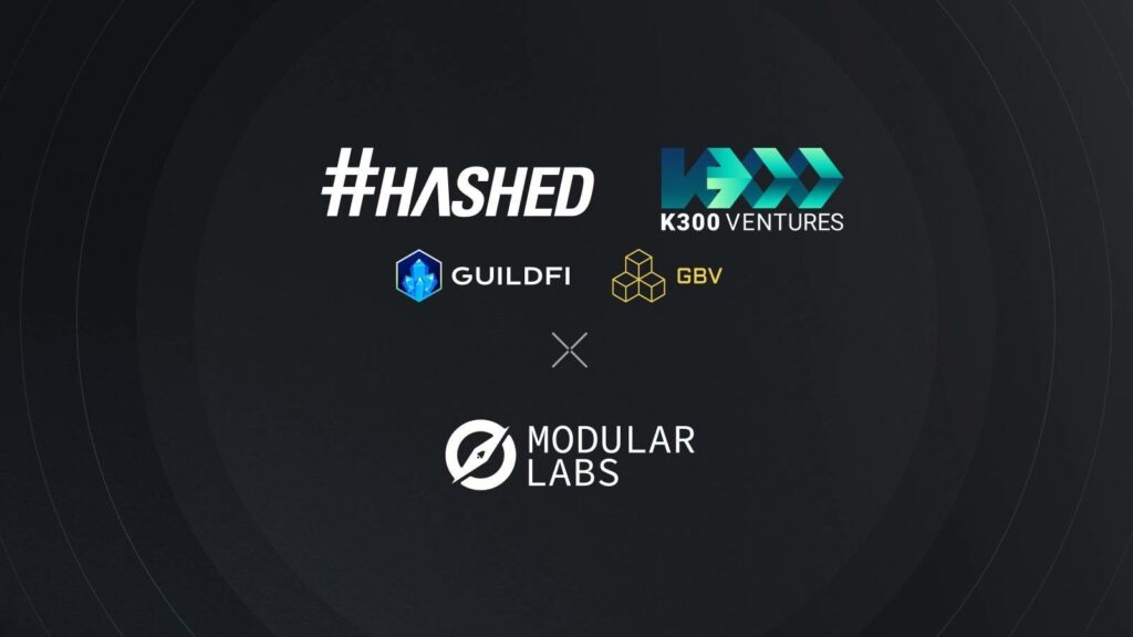 Hashed and K300 Ventures invest in Modular Labs, promoting Web3 applications in the Asian market