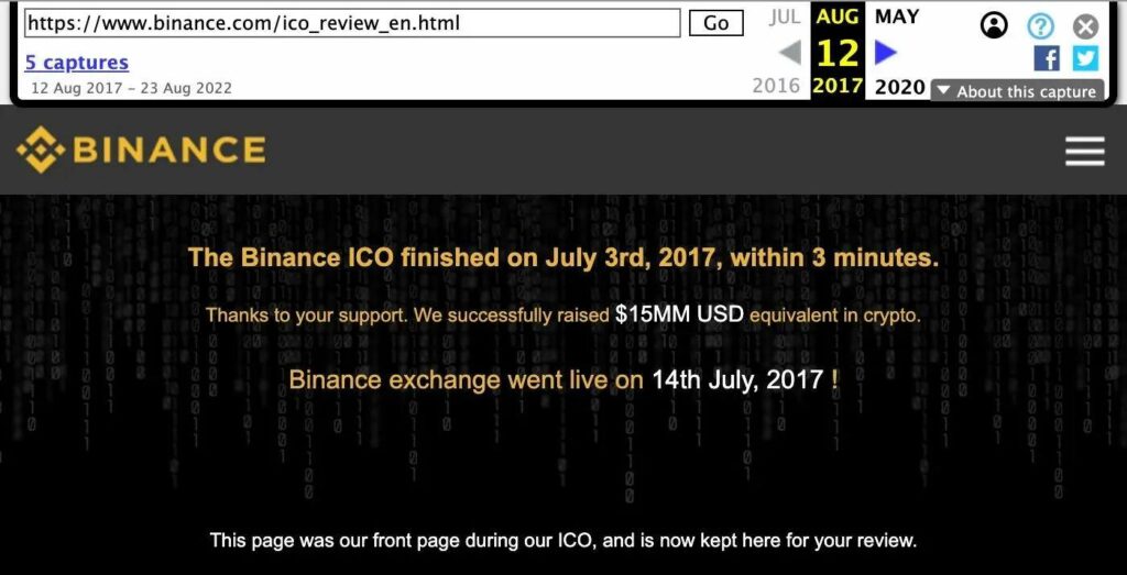 It has been revealed that Binance will only distribute 10% of the BNB promised during the 2017 ICO