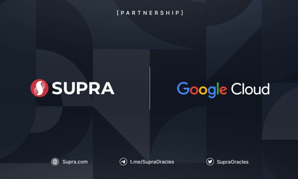 SupraOracles announces partnership with Google Cloud