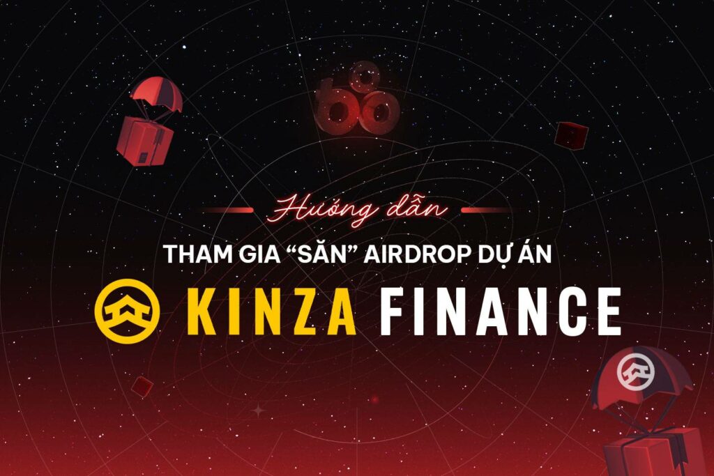 Instructions for participating in the airdrop hunt for the Kinza Finance project