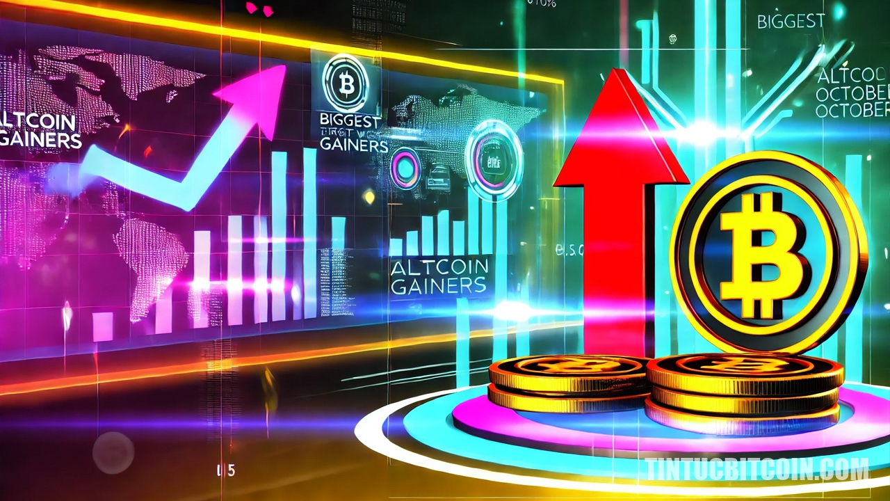 Top Altcoins with the most impressive price increases in the first week of October 2024