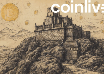 bitcoin fortress wall ink drawing