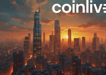 bitcoin ink skyscraper scene