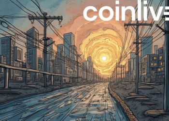 bitcoin power cityscape drawing