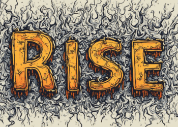 bitcoin rise 100k bold ink art