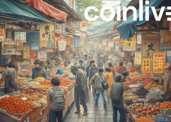 bustling korean market graph