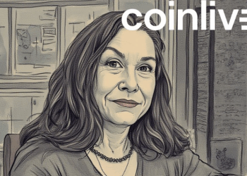 cathie wood ink portrait office