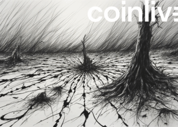 chaotic trading floor ink drawing