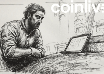 concerned trader ink drawing