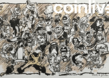 confident ceo ink drawing