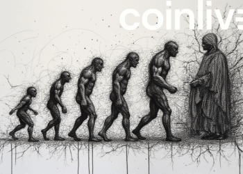 crypto evolution ink drawing