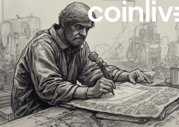 crypto trader ink drawing