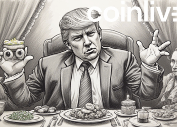 donald trump dinner ink drawing