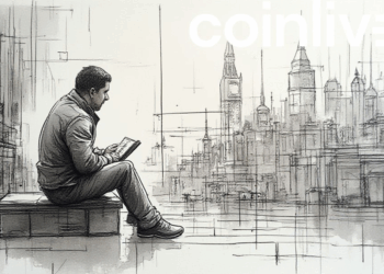 financial analyst ink drawing