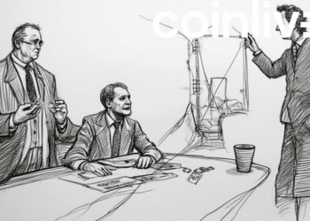 financial exchange ink drawing