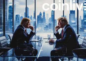 futuristic defi market scene