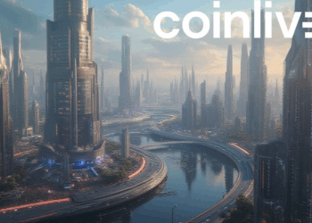 futuristic ethereum cityscape