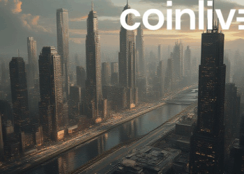 futuristic financial district art