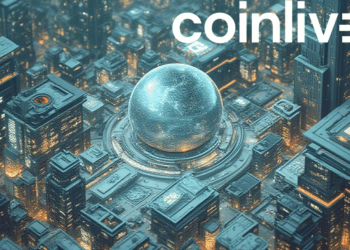 futuristic financial hub ink