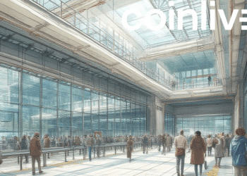 futuristic financial scene drawing