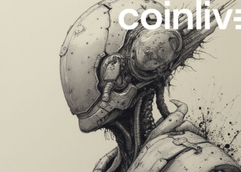 futuristic humanoid ink art