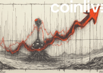 stock market downturn ink drawing