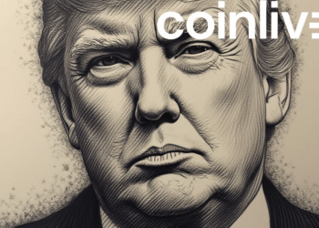 trump ink drawing intense portrait
