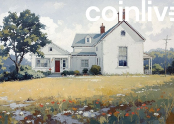 white house economy oil painting