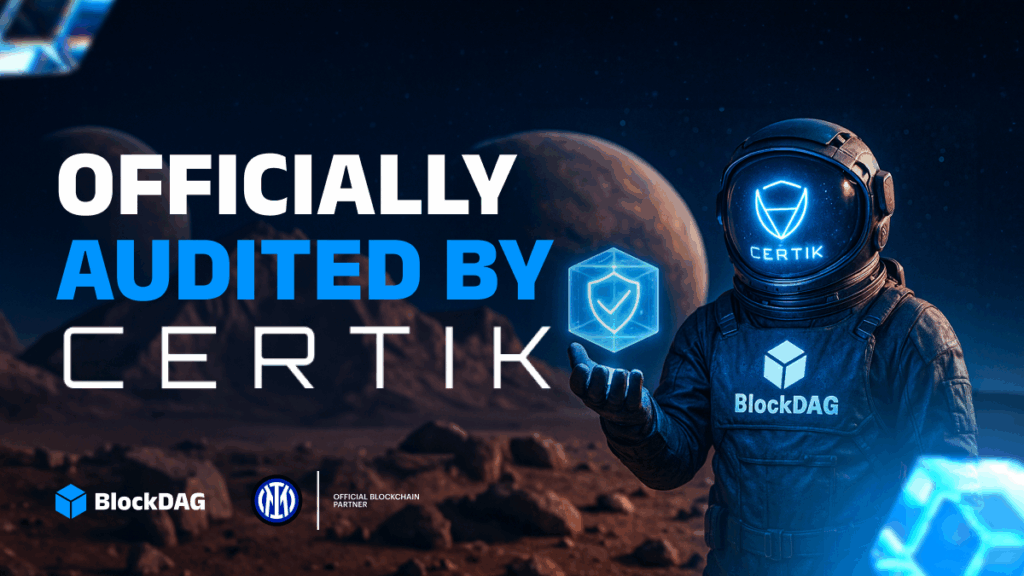 BlockDAG Raises $233.5M After CertiK Approval; ETH Price Wobbles, Tether Boosts Security