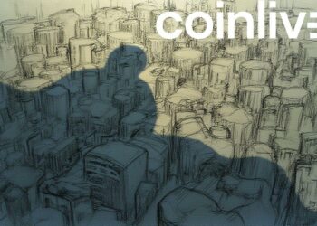 bear shadow over city sketch