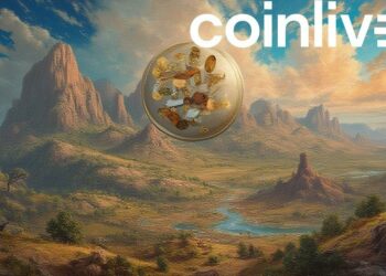 bitcoin financial landscape art